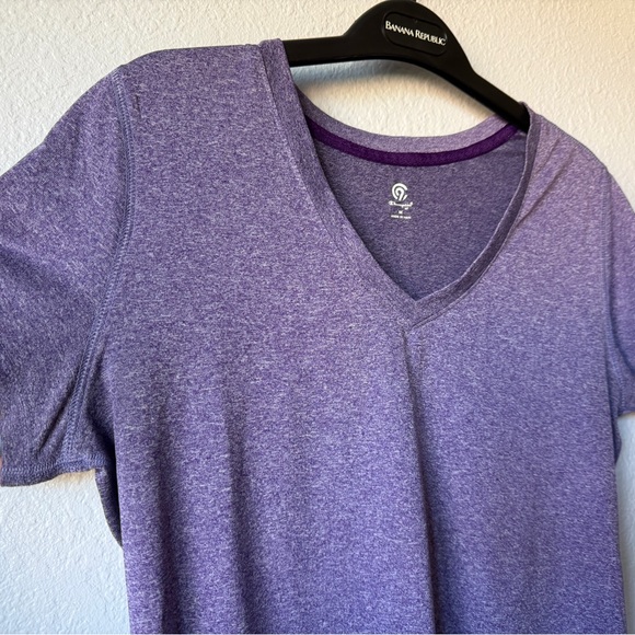 C9 by Champion Activewear Short-Sleeve V-Neck Shirt, Women's Medium, EUC - Picture 4 of 16